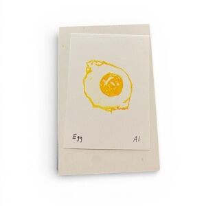 Anastasia INCIARDI - Mini Print - Egg - Comes From Bentonville Arkansas